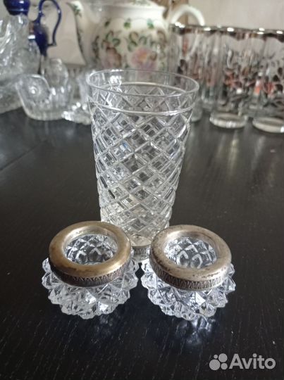 Салатники ваза для фруктов и другое хрусталь