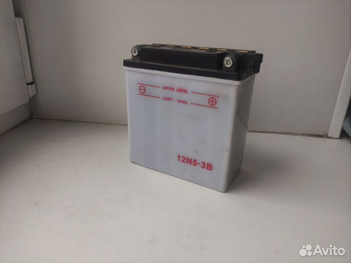 Аккумулятор 12N5-3B для мотоцикла, мопеда