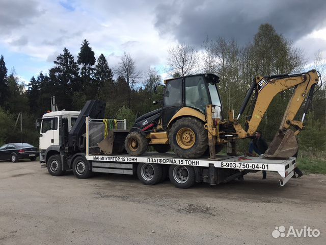 Манипулятор эвакуатор низкорамная платформа