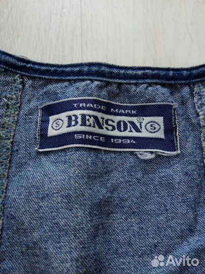 Джинсовый сарафан р.40-42