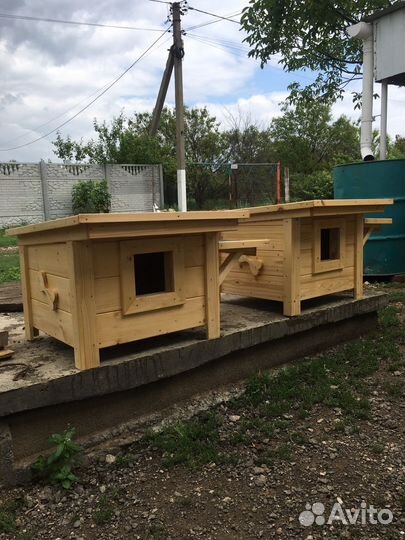 Домик для кошки уличный