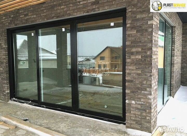 Алюминиевые окна, двери, витражи, раздвижные