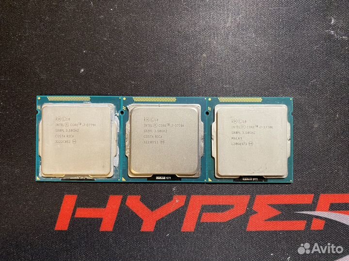 Процессоры intel i7 3770k