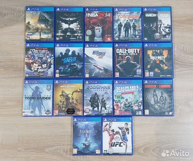 Игры Диски для PS4 PS5