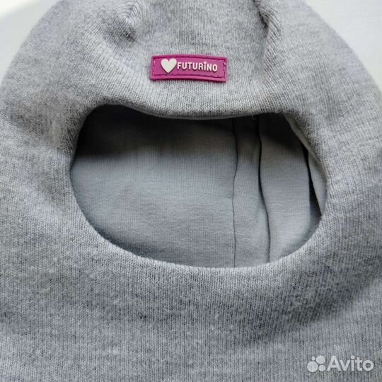 Шапка-шлем детская, размеры на фото