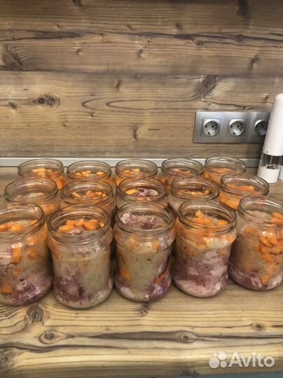 Натуральный корм для собак