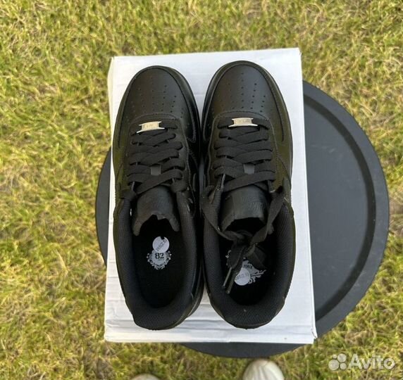 Nike Air Force 1'07 black low Оригинал