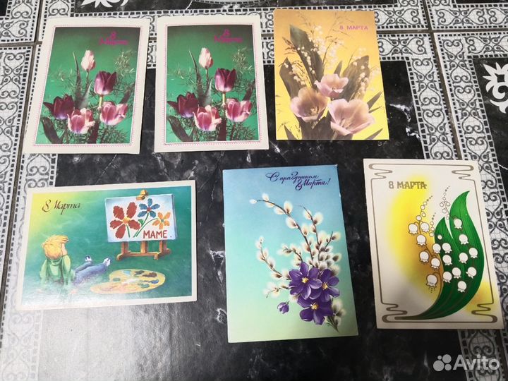 Открытки СССР чистые