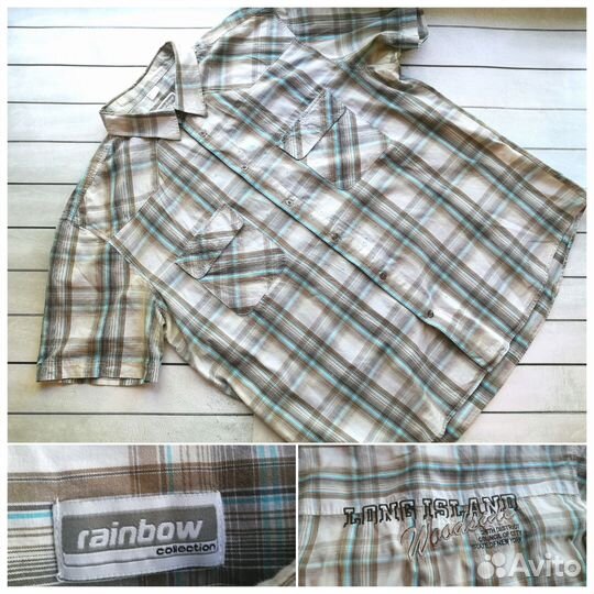 Рубашки мужские 56