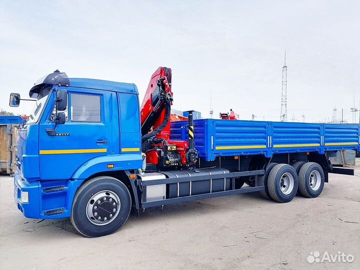 КАМАЗ 65117-48 (А5) с КМУ, 2024