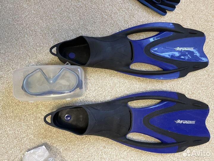 Ласты очки трубка перчатки