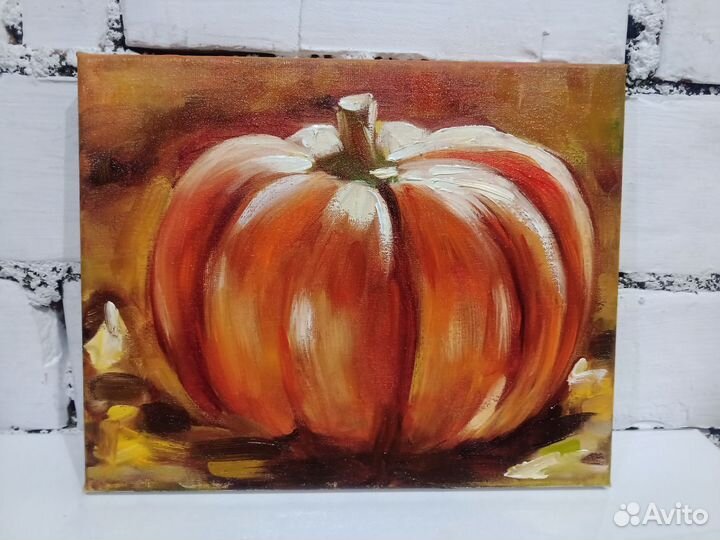 Картина маслом Тыква