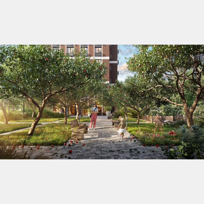 1-к. квартира, 37,5 м², 6/23 эт.