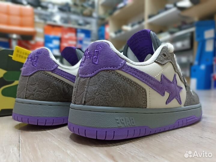 Кроссовки Nike Bape Court Sta Royal Purple