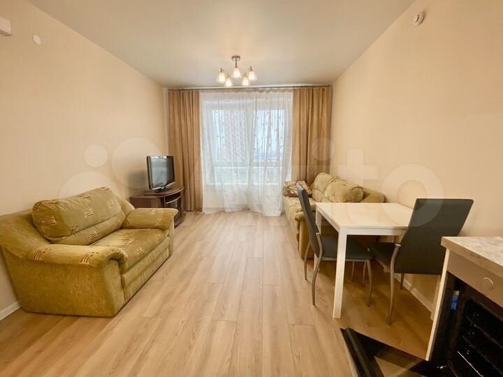 2-к. квартира, 45 м², 6/17 эт.