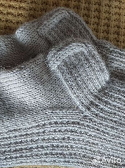 Носки вязаные, в составе собачья шерсть