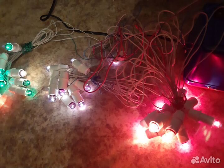 Гирлянда фонарики СССР