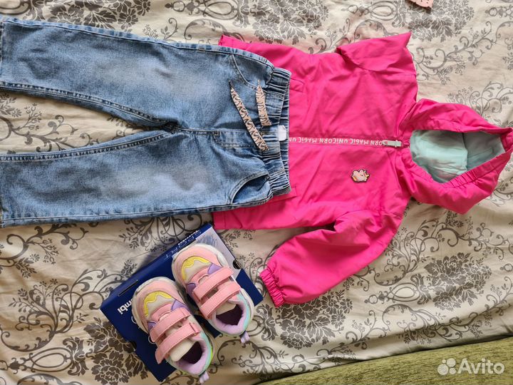 Вещи пакетом для девочки 92 98