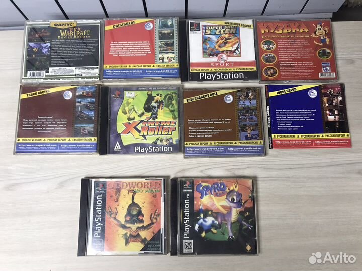 Игры Sony playstation 1
