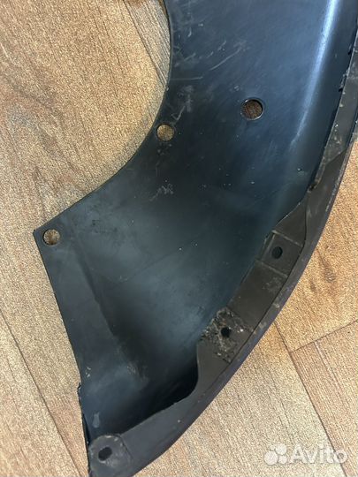 Защита переднего бампера Tesla S 2013