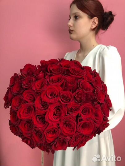 Розы высокие