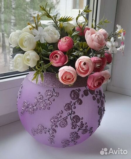 Ваза стекло