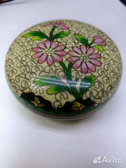 Шкатулка клуазонне