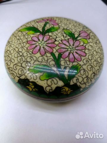 Шкатулка клуазонне