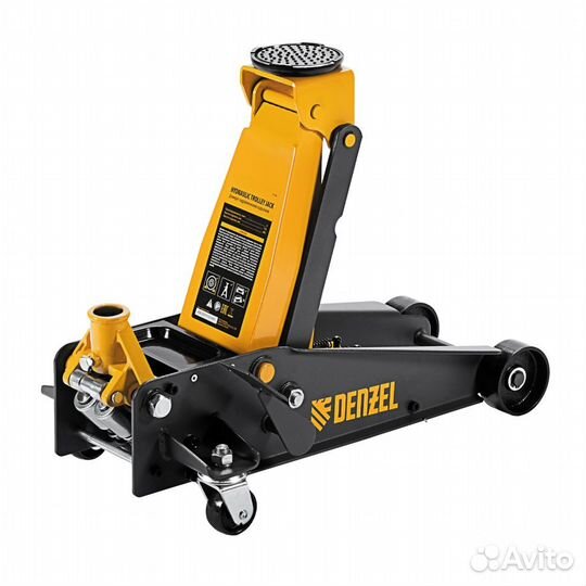 Домкрат гидравлический подкатной 3 т, с фиксатором