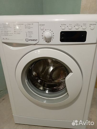 Стиральная машина indesit 6кг