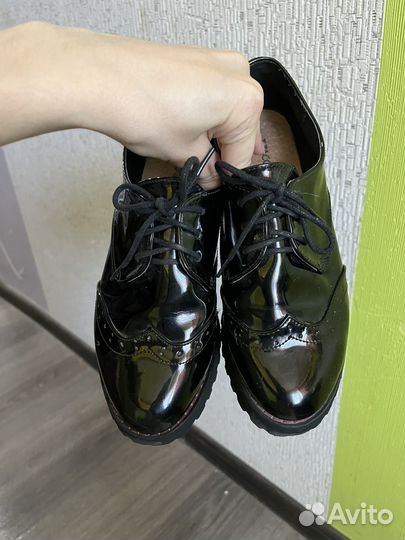 Ботинки демисезонные женские 36 детские