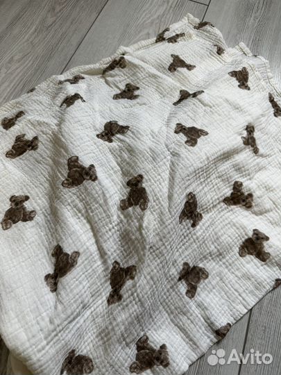 Муслиновая пеленка - плед