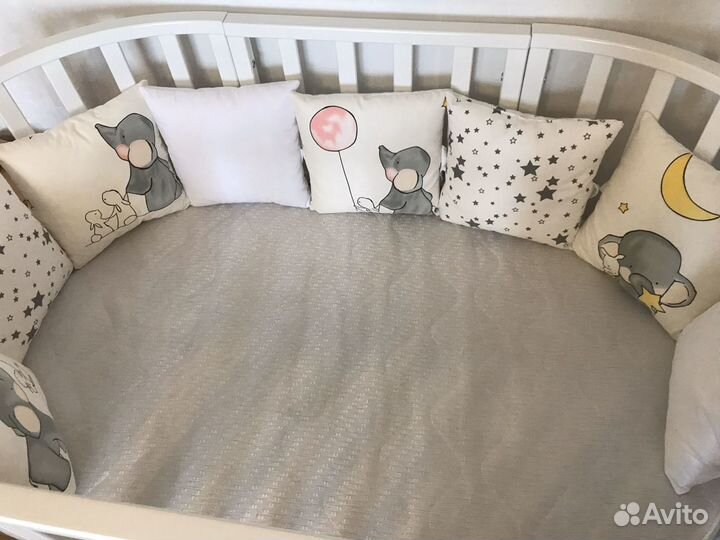 Бортики в кроватку