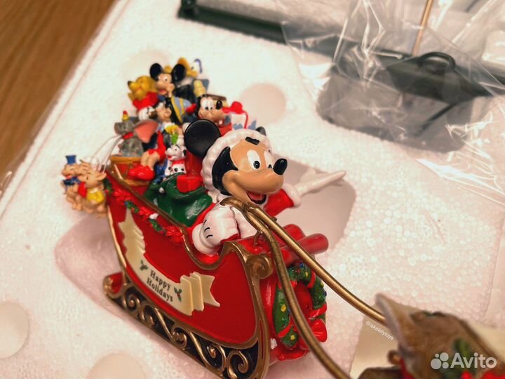 Вращающаяся звезда на ёлку Дисней Disney