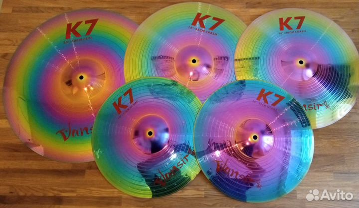 Тарелки для барабанов ударной установки Vansir K7