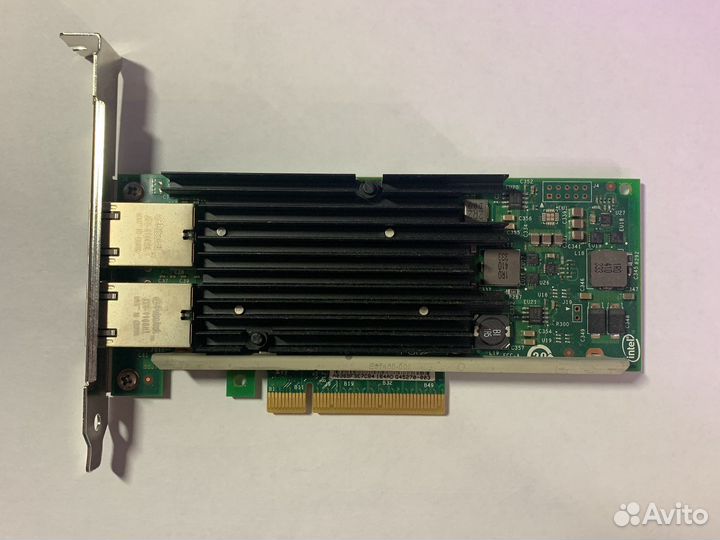 Сетевая карта intel x540t2blk