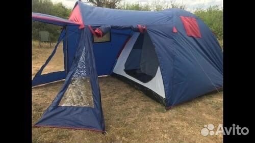 Кемпинговая 4 местная палатка