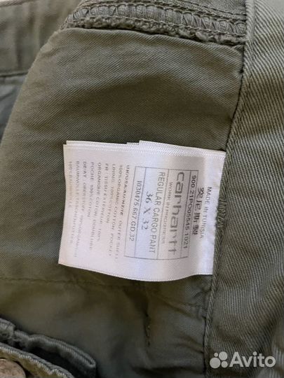 Мужские брюки Carhartt WIP Regular Cargo Pant Ориг