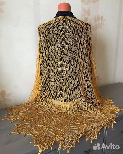 Шаль шелковая