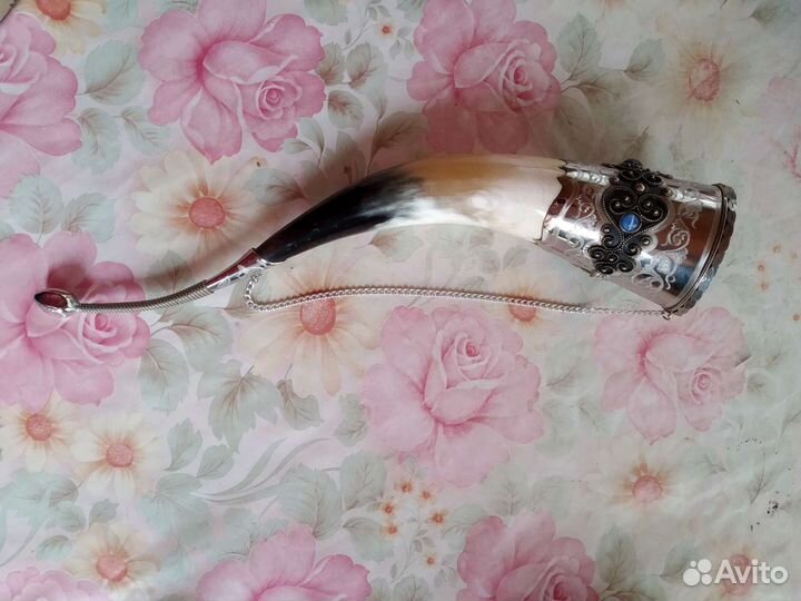 Хохлома. Рог.шкатулка