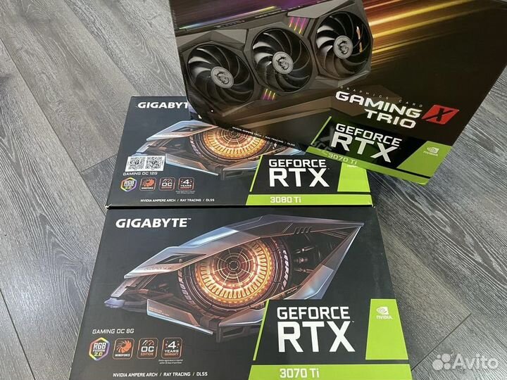 Видеокарта RTX 3070ti