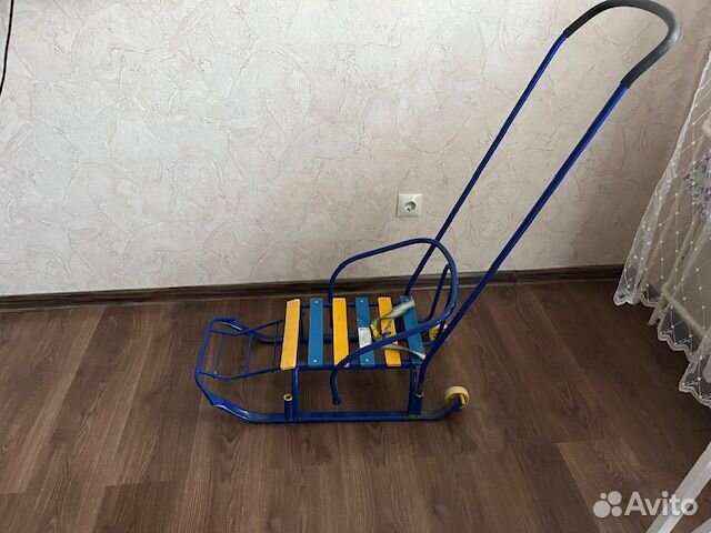 Детские санки с колесами