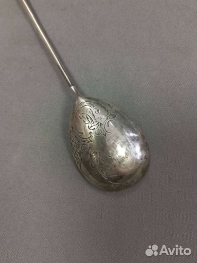 Ложка для икры серебро 84 пр Царская Россия