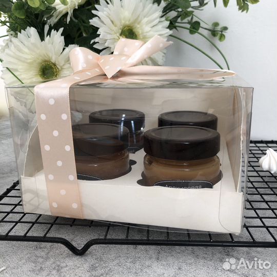 Карамель ручной работы, набор 4 вкуса