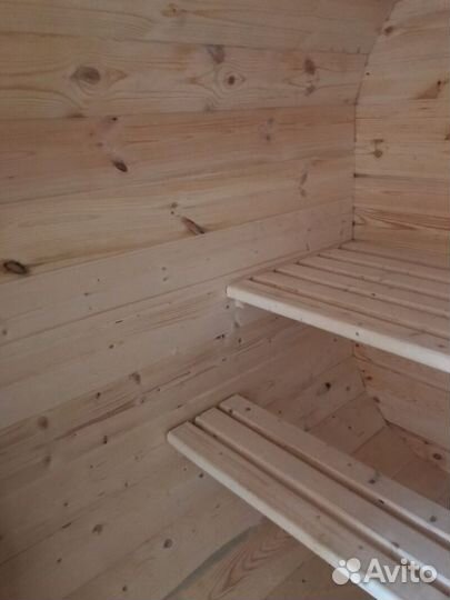 Баня-бочка квадро в наличии