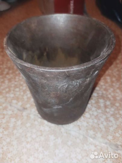 Чугунная ступка СССР