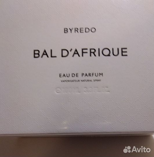 Парфюм Byredo Bal d'Afrique Blanche Mumbai Noise