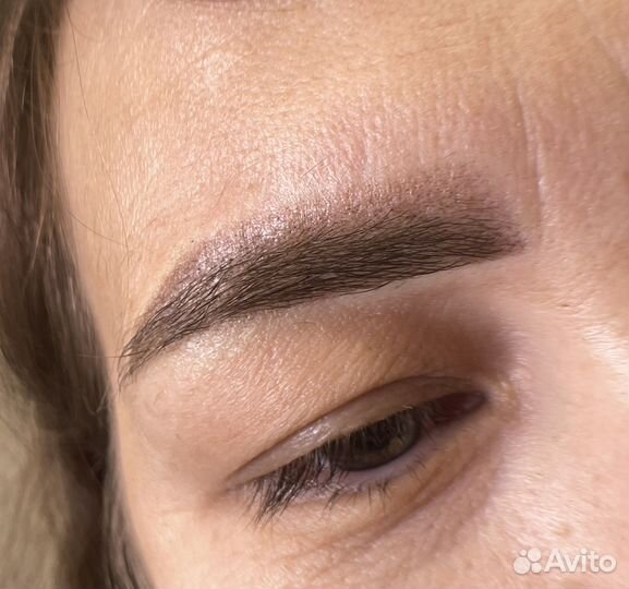 Перманентный макияж бровей, губы, веки