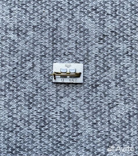 Значок времен СССР - Пистолет. Мишень