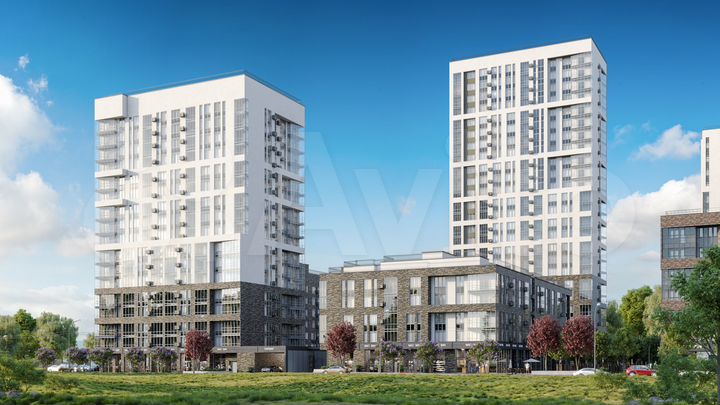 1-к. квартира, 48 м², 14/17 эт.